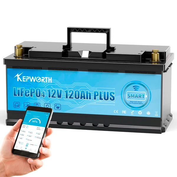 Акумуляторна&nbsp;батарея Kepworth LiFePO4 12V 120Ah