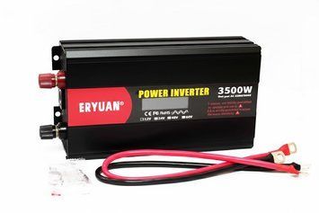 Инвертор преобразователь ERYUAN 3500W автомобильный чистый синус