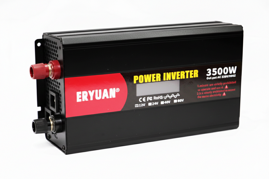 Инвертор преобразователь ERYUAN 3500W автомобильный чистый синус