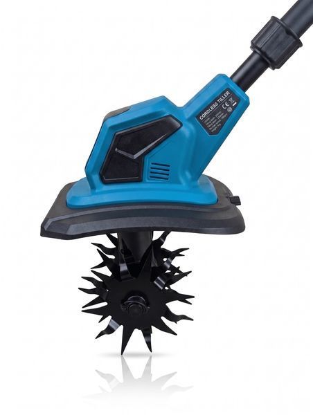 Аккумуляторный культиватор на 4 фрезы с защитой EUROTECH ETH-1136 Tillage Mashine с38135 фото