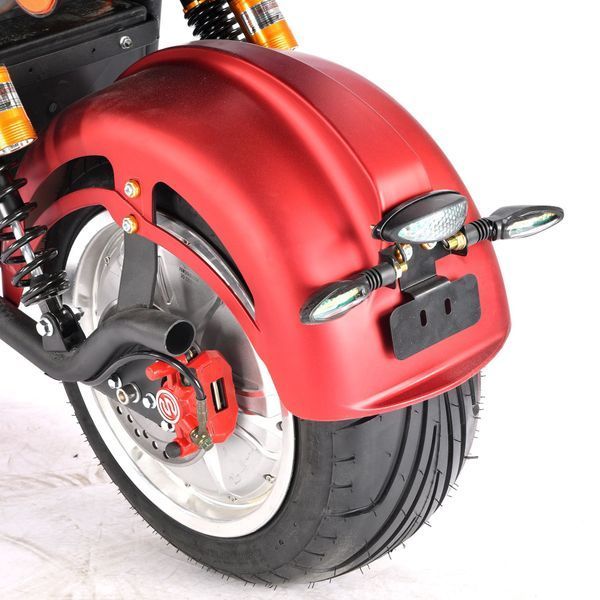 Электроскутер Citycoco Connect CHOPPER 2-колёсный 2500W 60V 20A (C 024) TIRE 12+БАТАРЕЯ 37019 фото