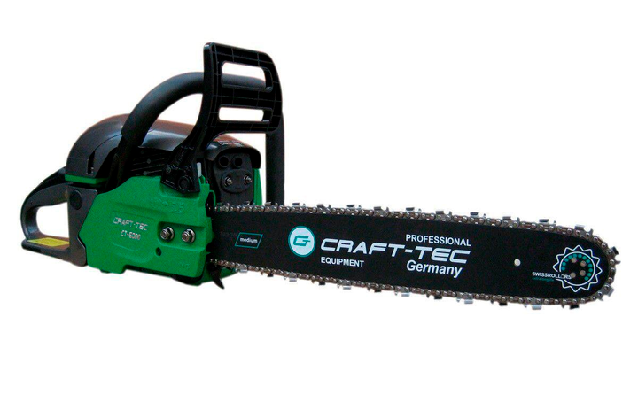 Бензопила Craft-tek CT-5000 залізний 5003 фото