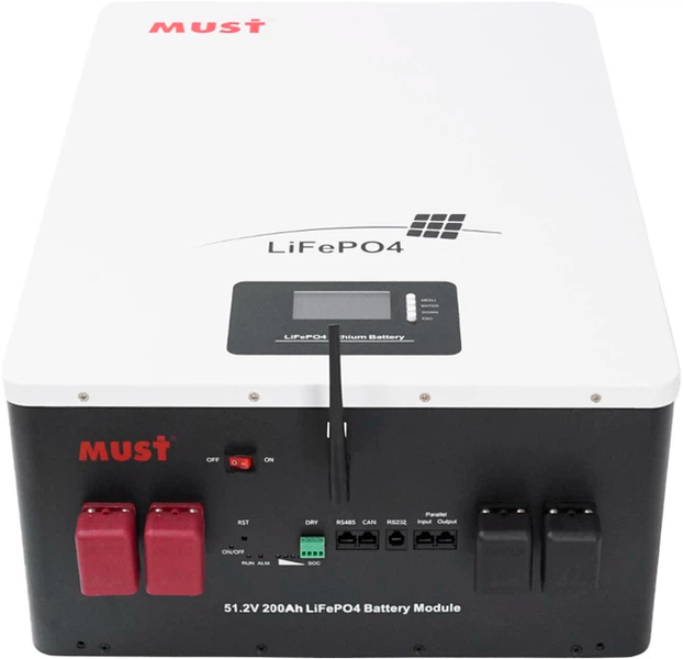 Аккумуляторная батарея Must LiFePO4 LP16-24200 25.6V 200Ah, 5,12kWh