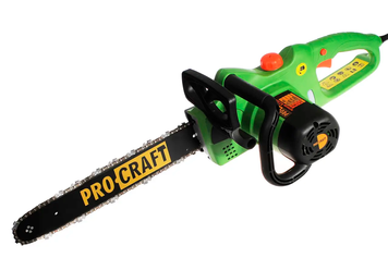 Электропила ProCraft 2300 боковой двигатель 6009 фото