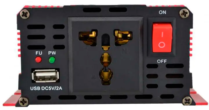 Преобразователь напряжения 12V-220V,1000W с LSD-дисплеем