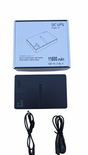 UPS для роутера input (85-265)V ac output:5v9v12v 11600mAh  Model:DC1018L