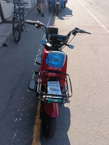 Электроскутер-велосипед двухместный i-Bike Power 800W/60V/20A 37001 фото