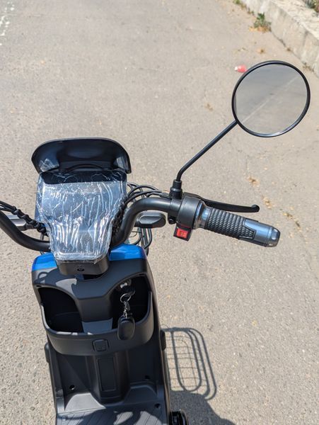 Електроскутер-велосипед двомісний i-Bike Power 800W/60V/20A 37001 фото