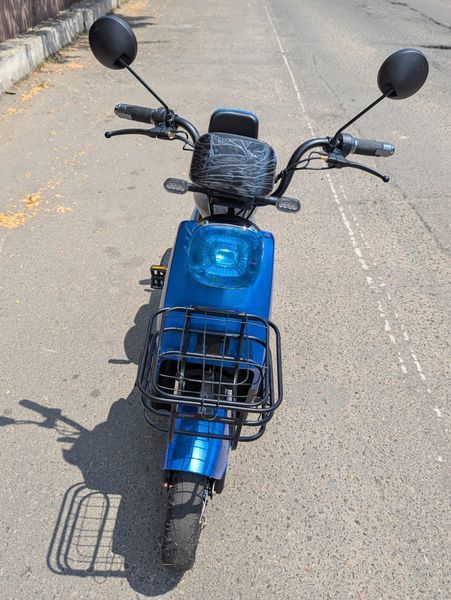 Електроскутер-велосипед двомісний i-Bike Power 800W/60V/20A 37001 фото