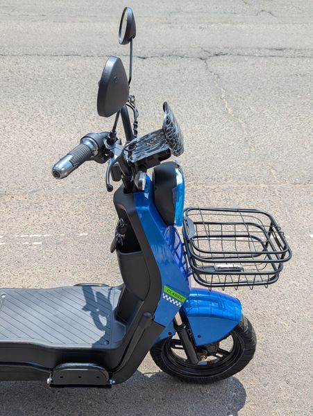 Електроскутер-велосипед двомісний i-Bike Power 800W/60V/20A 37001 фото