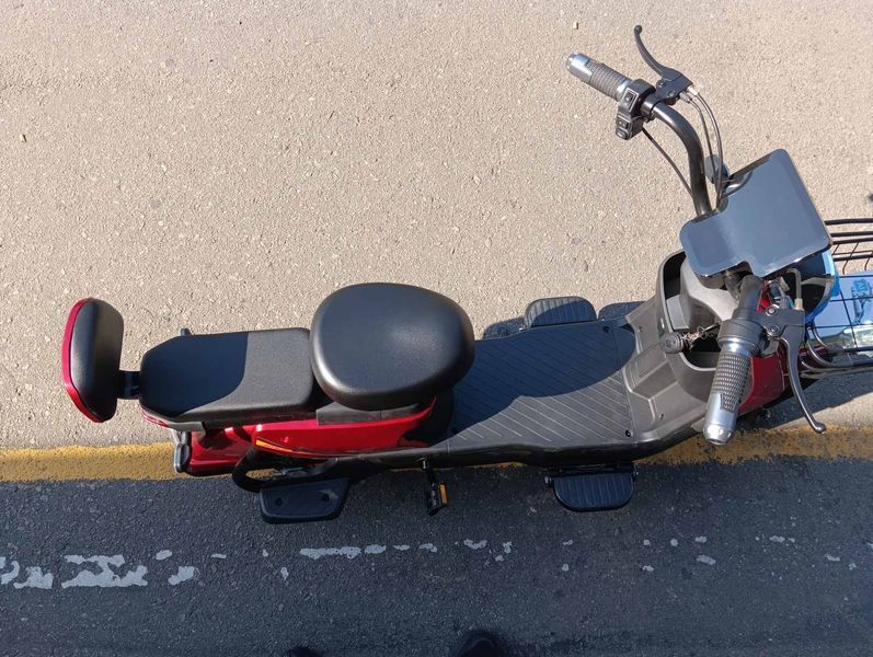 Электроскутер-велосипед двухместный i-Bike Power 800W/60V/20A 37001 фото