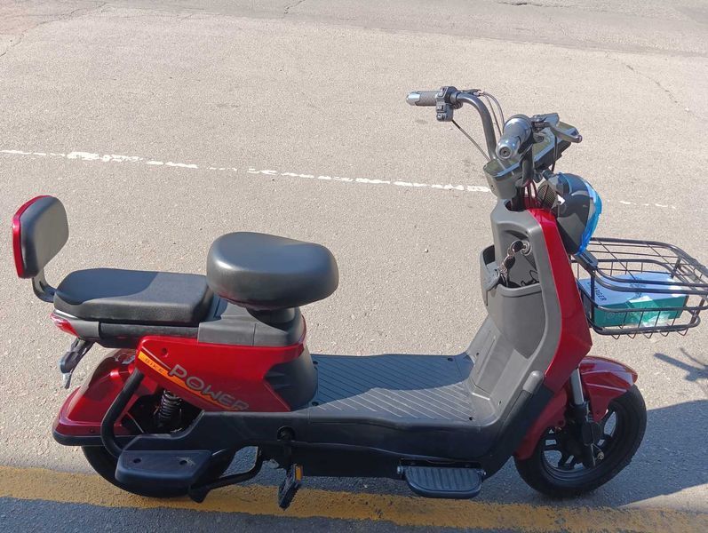 Электроскутер-велосипед двухместный i-Bike Power 800W/60V/20A 37001 фото