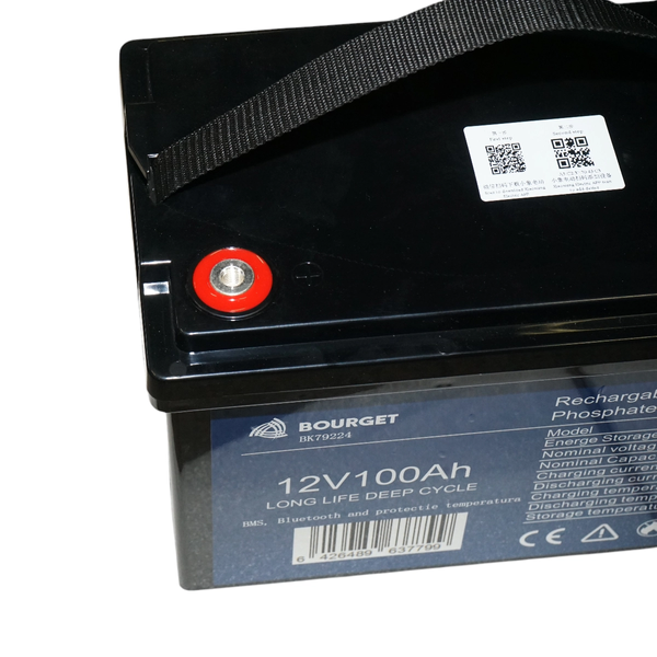 Аккумуляторная батарея Bourger LiFePO4 (12.8V 100Ah 1280Wh)