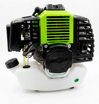 Двигун 2-тактної коси в зборі EUROTECH 52 cc + ручка газу 9032 фото