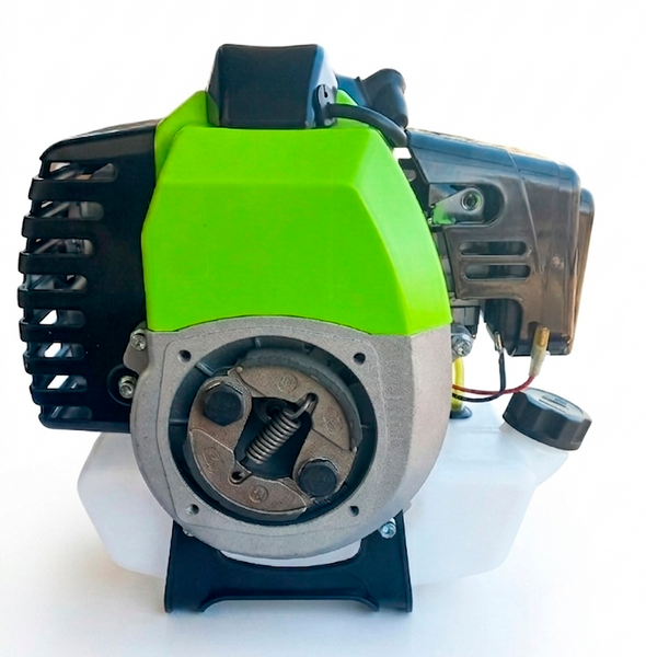 Двигун 2-тактної коси в зборі EUROTECH 52 cc + ручка газу 9032 фото