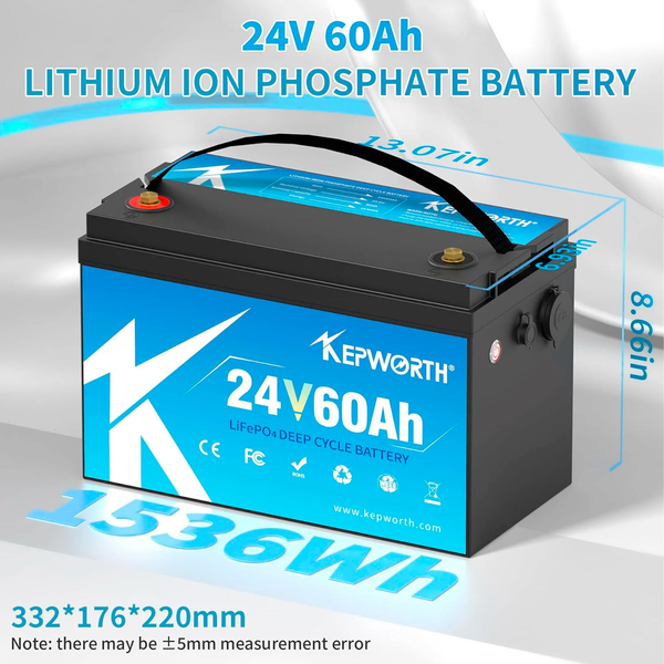 Акумуляторна батарея Kepworth LiFePO4 24V/60AH 1440Wh
