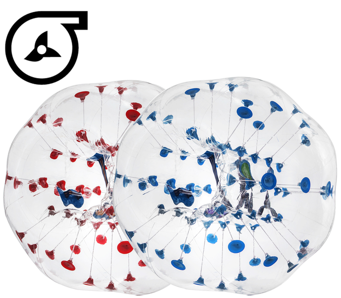Шар для бамперболу PVC 0.8mm D=1.5м В-1 BLUE 35013 фото