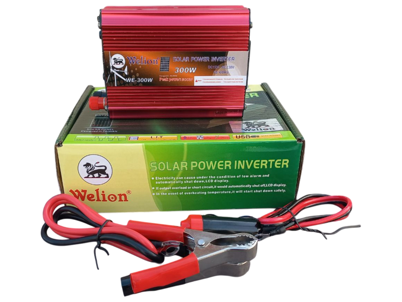 Инвертор Welion 12v 230v 50-60hz WE-300W