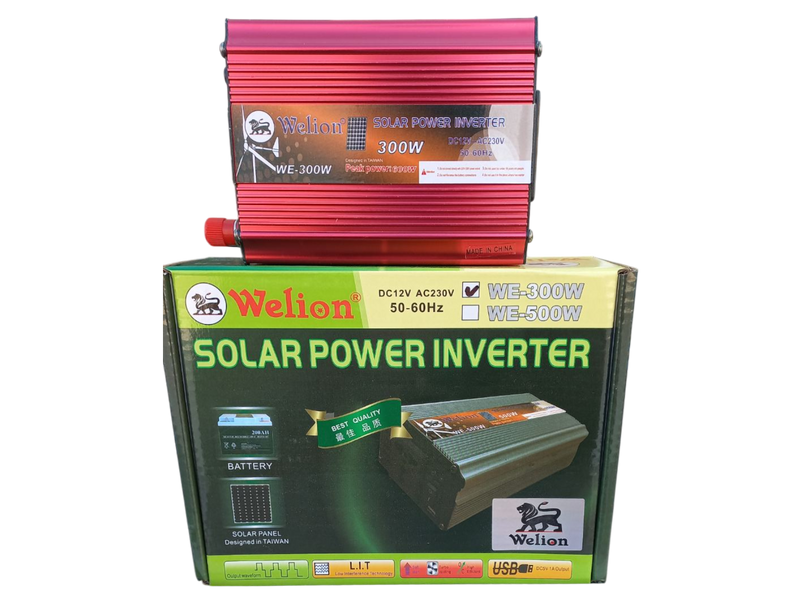 Инвертор Welion 12v 230v 50-60hz WE-300W
